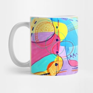 composition VII abstract Mug